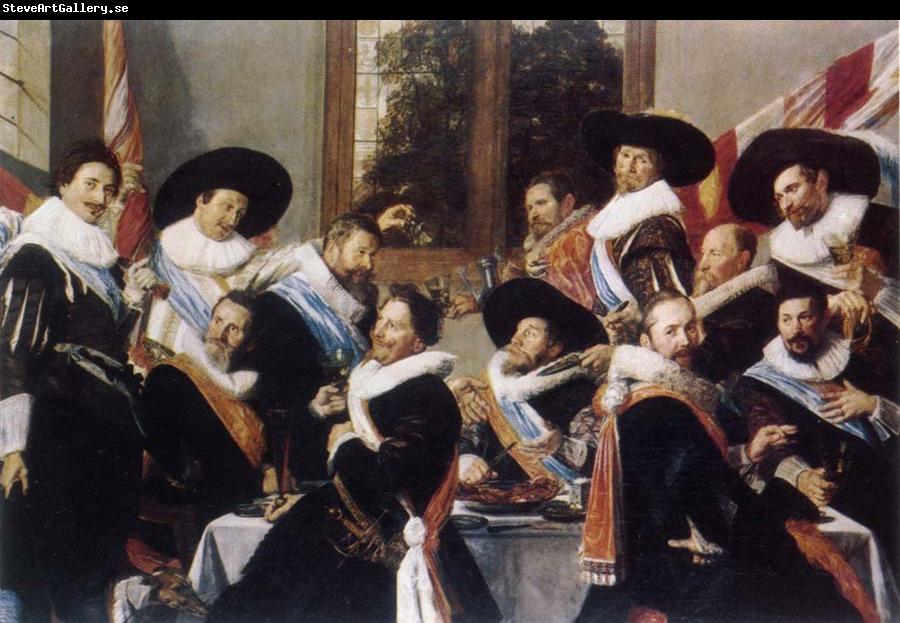 Frans Hals Festmabl of the officers of the St. Jorisdoelen in Haarlem